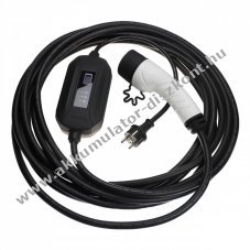 Hlzati tltkbel elektromos authoz, plug-in hibrid, Type2, 1-fzis, 16A, 3,5kW, 10m