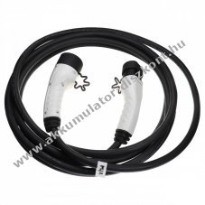 Tltkbel elektromos aut, plug-in hibrid, type2 csatlakoz, 3 fzis, 32A, 22KW, 7m