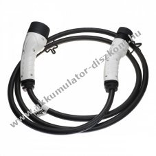 Tltkbel elektromos aut, plug-in hibrid, type2 csatlakoz, 1 fzis, 32A, 7KW, 3m