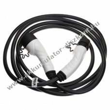 Tltkbel elektromos aut, plug-in hibrid, type2 csatlakoz, 1 fzis, 32A, 7KW, 5m