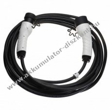 Tltkbel elektromos aut, plug-in hibrid, type2 csatlakoz, 1 fzis, 16A, 3.5KW, 7m
