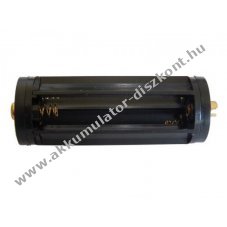 Elemtart adapter 3db AAA -> 18650 Akkumultor helyre zseblmpkhoz
