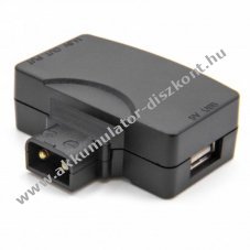 Adapter 5 V-os USB-kbelek / eszkzk D-Tap / P-Tap porton keresztli zemeltetsre