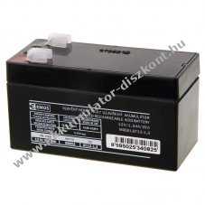 Helyettest lom Akkumultor Diamec tpus: DM12-1.1 12V 1,3Ah (EMOS) helyettesti: 12V 1,1Ah