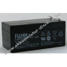 lom Akkumultor 12V 3,4Ah (FIAMM) tpus FG20341 (csatlakoz: F1)