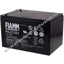 lom Akkumultor 12V 12Ah (FIAMM) tpus FG21201 VDS-minstssel (csatlakoz: F1)