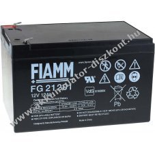 lom Akkumultor 12V 12Ah (FIAMM) tpus FG21202 VDS-minstssel (csatlakoz: F2) - Kirusts!