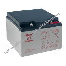 lom Akkumultor 12V 24Ah (YUASA) tpus NP24-12I VDS-minstssel