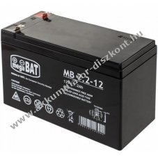 �lom Akkumul�tor 12V 7.2Ah (MW Power) t�pus PS1270