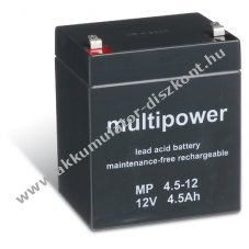 lom Akkumultor 12V 4,5Ah (Multipower) tpus MP4,5-12