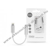 Setty lightning adapter 3,5 mm jack fllhallgathoz - Kirusts! - A kszlet erejig!