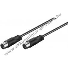 Audio kbel 5 plus DIN csatlakoz, 1.5m