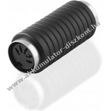 5pin MIDI csatlakoz anya - anya