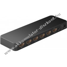 HDMI matrix Switch/kapcsol 4db HDMI bemenet 2 db HDMI kimenet
