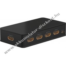 HDMI switch/kapcsol 4db bemanet 1db kimenet 4K 60hz