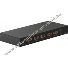 HDMI switch/kapcsol 4db bamenet 1db kimenet 4K60Hz audio kimenettel