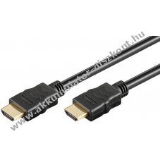 HDMI kbel Ethernettel 10m, fekete
