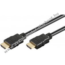 HDMI kbel Goobay (HDMI A -> HDMI A) Ethernettel 10m, fekete