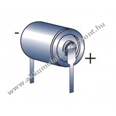 SAFT lithium elem tpus LS14500PF forraszthat PCB 2 pin - AA 3,6V 2,6Ah (Li-SOCl2)