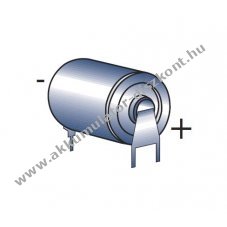 SAFT lithium elem tpus LS14500PF forraszthat PCB 3 pin (2 + pluson) - AA 3,6V 2,6Ah (Li-SOCl2)