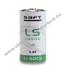 SAFT lithium elem tpus LS26500 - C 3,6V 7,7Ah (Li-SOCl2)