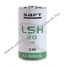 SAFT lithium elem tpus LSH20 - D 3,6V 13Ah (Li-SOCl2)