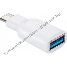 USB OTG Super speed adapter USB-C - USB 3.0 A fehr