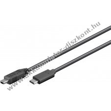 Goobay USB kbel mini USB -> USB-C csatlakoz - 50cm