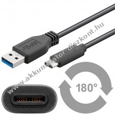 Goobay USB superspeed kbel 3.1 USB-C -> USB 3.0 A csatlakoz - 1m