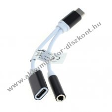 OTB 2in1 audio adapter USB C s Jack (3,5mm) csatlakozssal