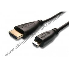 HDMI Kbel 1.4 19Pin D- Micro hdmi vggel, 5m