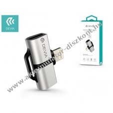 Devia lightning adapter egyidben trtn tltshez s zenehallgatshoz - A kszlet erejig!