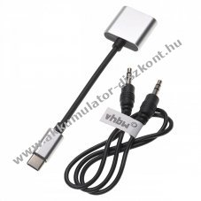 USB-C - AUX adapter 3.5mm jack csatlakoz