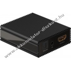 HDMI audi levlaszt/extraktor digitlis analg adapter 4k 60Hz