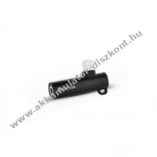 Devia lightning + 3.5 mm jack adapter egyidben trtn tltshez s zenehallgatshoz - Devia Smart