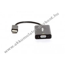 Adapter A (m) HDMI-tl VGA (f) -ra audio s tpelltssal