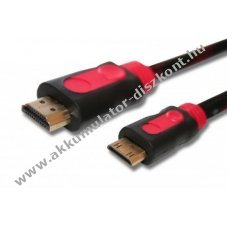 HDMI kbel (HDMI -> HDMI mini) 5m