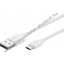 Micro USB gyorstlt s szinkronizl kbel Android kszlkekhez