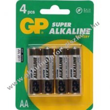 GP elem Super alkli AA (ceruza elem) 4db/csom.