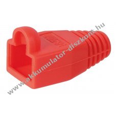 Trsgtl RJ45 csatlakozhoz, piros - A kszlet erejig!