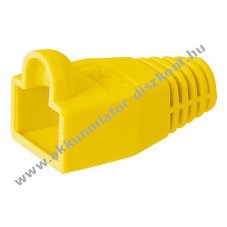 Trsgtl RJ45 csatlakozhoz, srga - A kszlet erejig!
