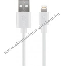 Goobay adat- s tltkbel Apple Lightning / USB A 2.0 fehr 50cm