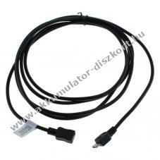 OTB adatkbel micro usb hosszabbt 5 Pin-es 2m hossz fekete