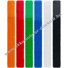 Goobay 6 db-os tpzr tekercs szett kbelrendezshez (17cm) - Kirusts! - A kszlet erejig!