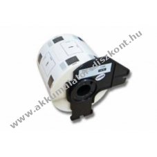 Prmium helyettest etikett cmke Brother tpus DK-11209 - 62mm x 29mm - 800db/tekercs