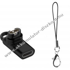 USB-C tltadapter Garmin Fenix 7/7S 7X/Forerunner 965/265/265S/Venu 3/3S/2/2S/Instinct 2/2S