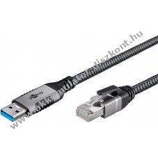 Ethernet Kbel USB-A 3.0 - RJ45 csatlakoz 1m