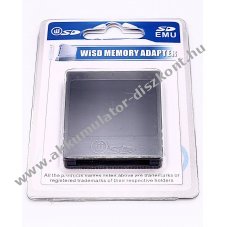 SD-krtya adapter a Nintendo Wii / GameCube, szrke