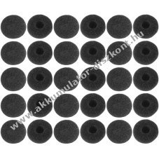5pr Helyettest fejhallgat, flhallgat szivacs 13mm - 18mm tmr flhallgatkhoz