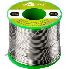 Profi forrasztn 0.8mm tmrj (3.8% ezst), 250g
